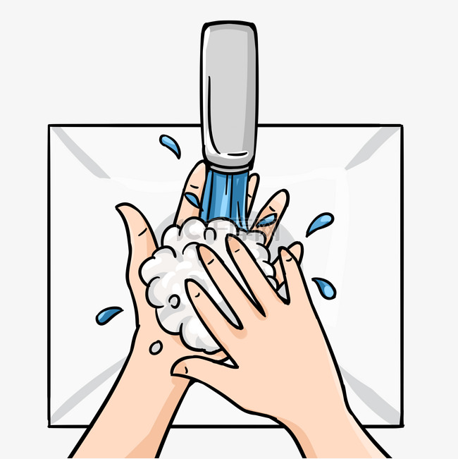 防疫清洁洗手手势