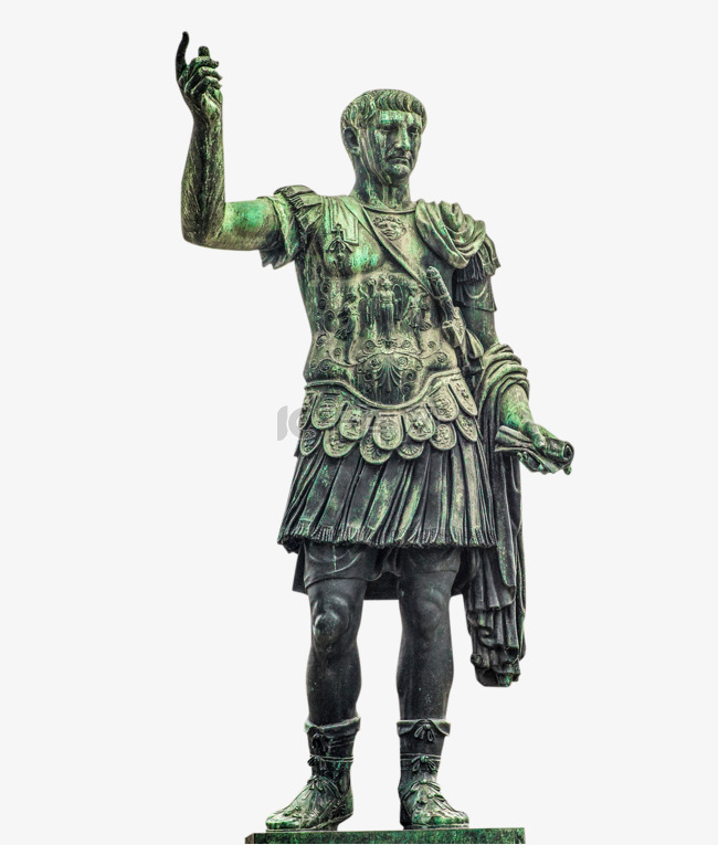 罗马凯撒大帝雕塑