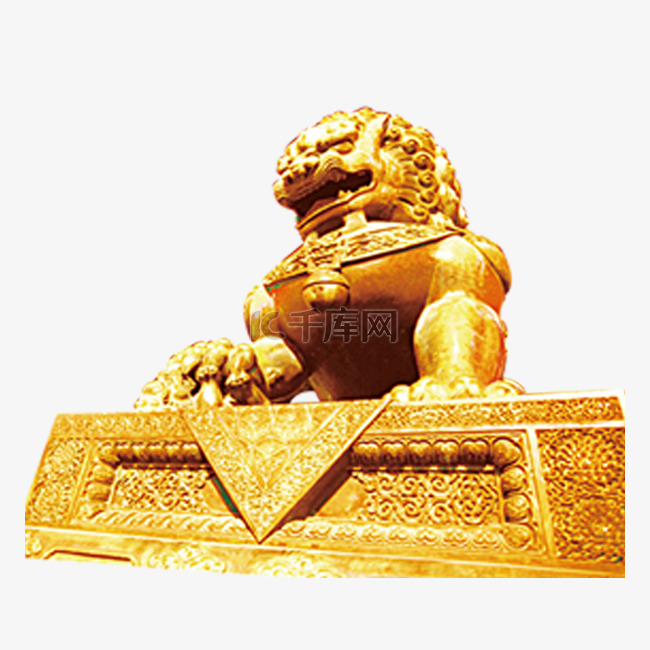 狮子石像