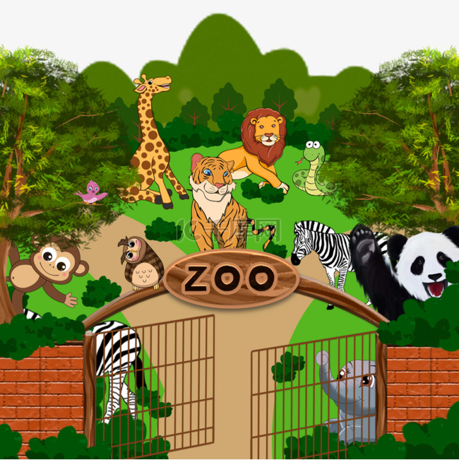 动物园zoo里面的小动物