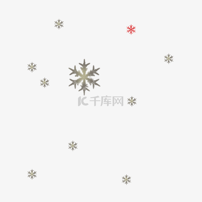 雪花飘结婚素材图片