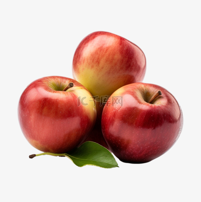 卡通手绘水果苹果