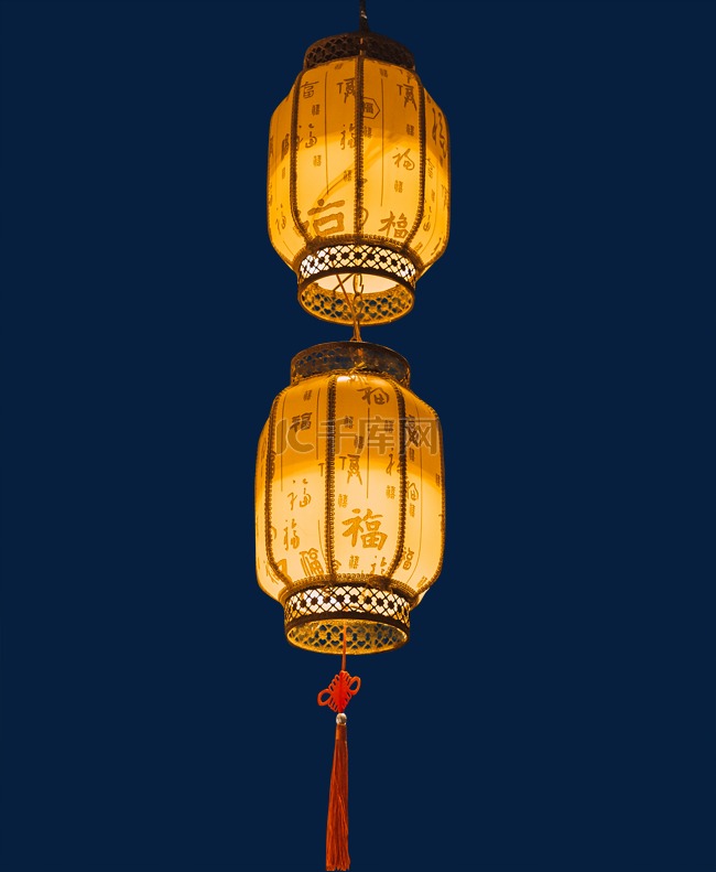 中式古典灯笼喜庆元宵节节日