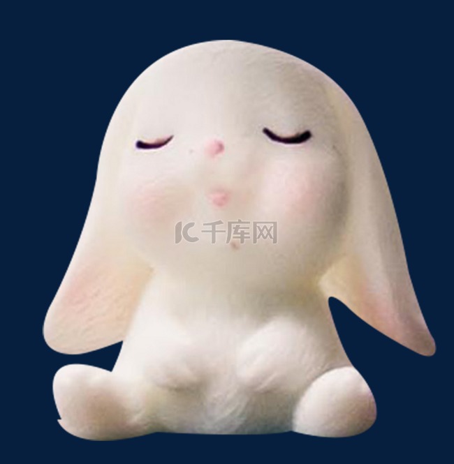 中秋节兔子白兔