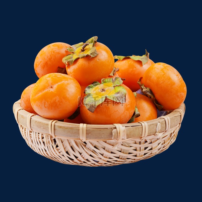柿子秋季新鲜水果