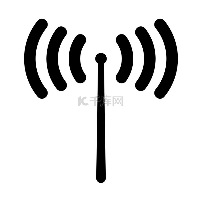 无线电信号图标。