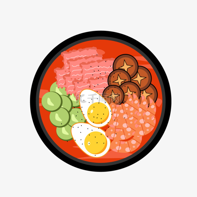 韩国料理泡菜豆腐汤