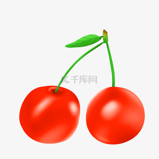 红樱桃夏季水果