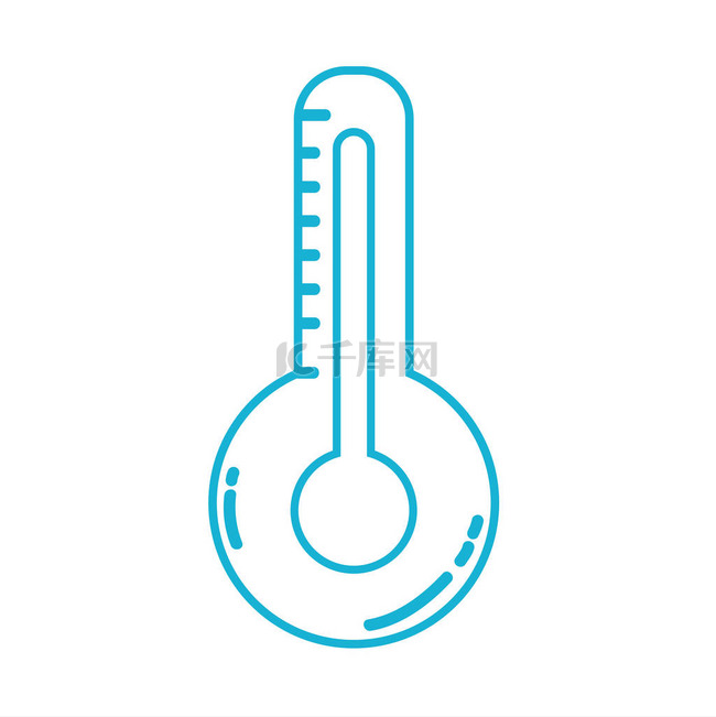 线温度计测量的温度和指示器热仪