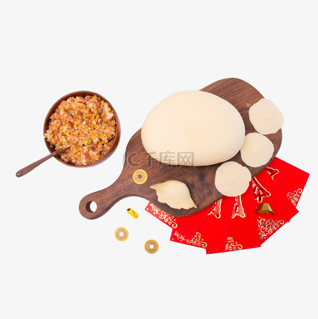 新年春节包饺子水饺