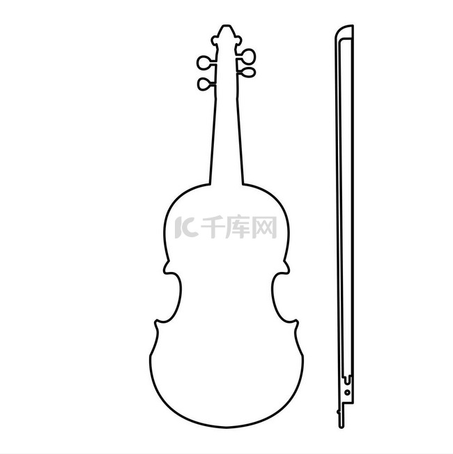小提琴图标.. 小提琴图标。