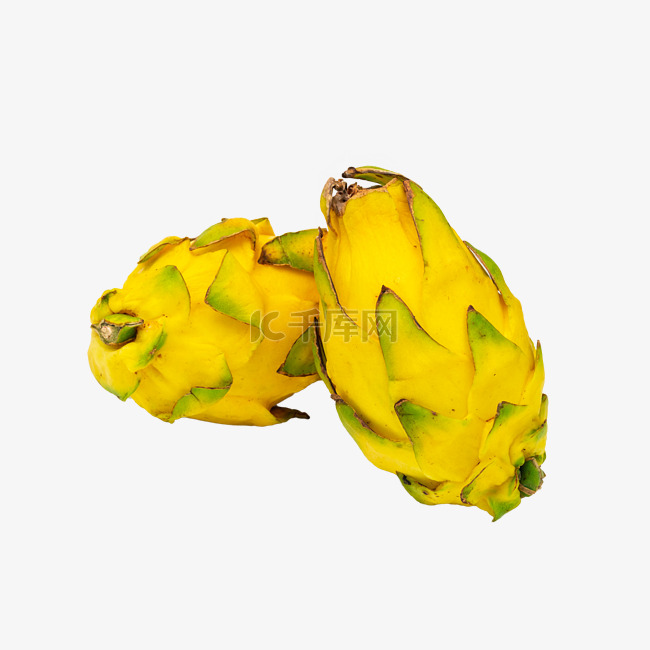 黄色火龙果水果