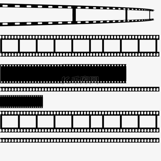 电影胶片模板素材
