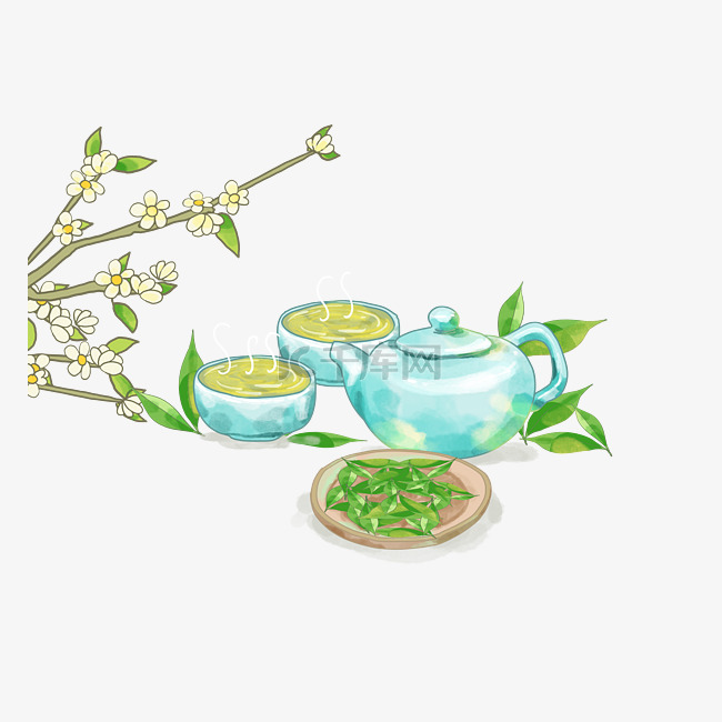 春茶茶壶茶文化品茶喝茶