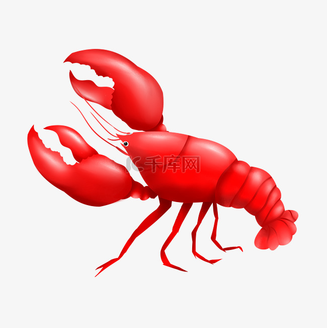 餐饮红色小龙虾