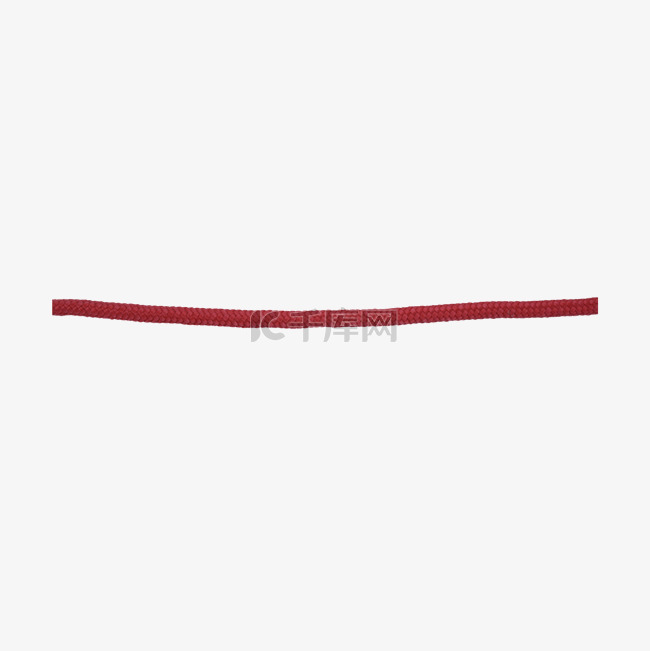 工具红色细绳绳子棉绳