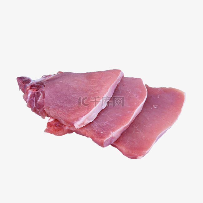 新鲜五花肉猪肉肉排食材