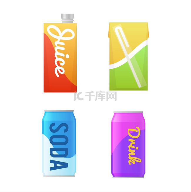 自动售货产品饮料包装用于自动零