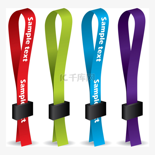 Color lanyards