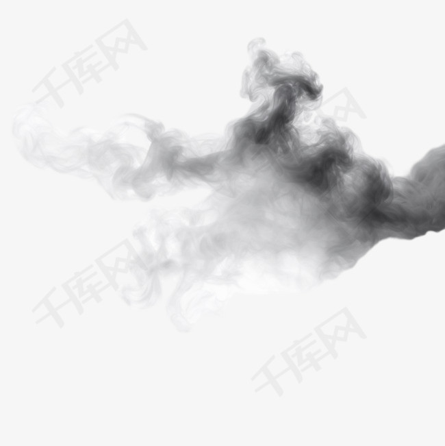 雾或烟雾隔离透明特效白色矢量云