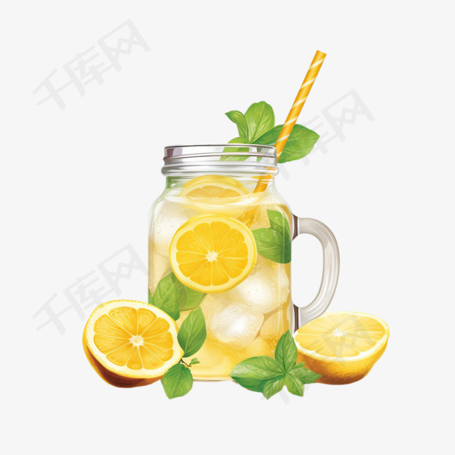 一罐柠檬水
