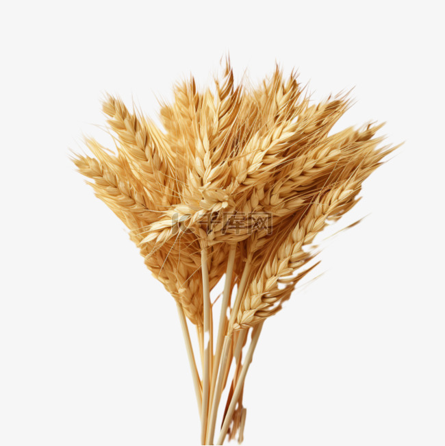 麦子谷物成熟秋天AI免扣素材写实