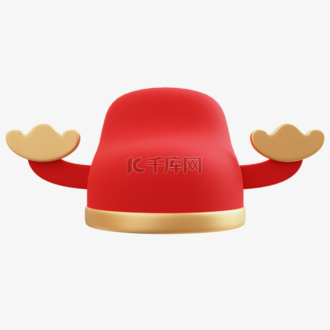 3D财神帽暴富