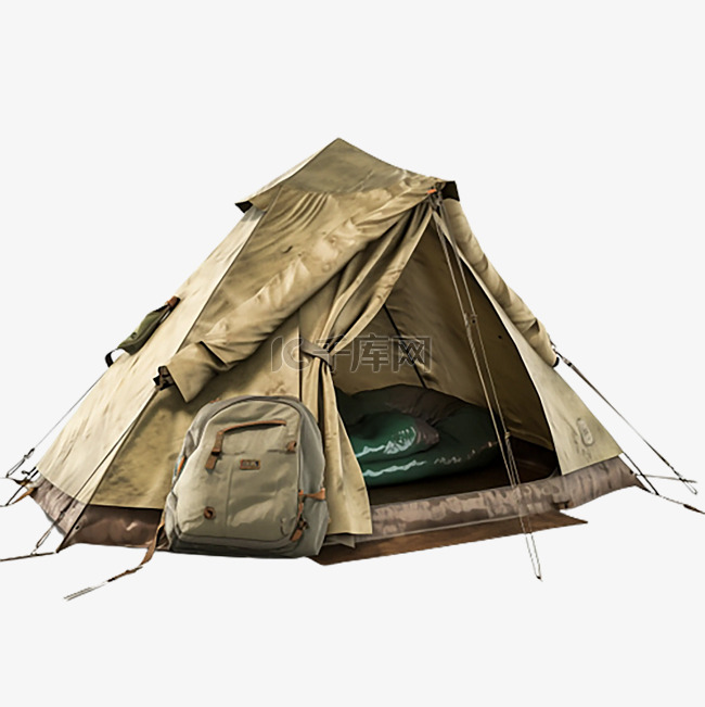 帐篷野营旅行