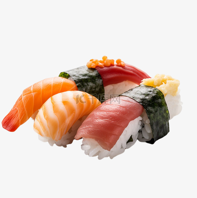 寿司海苔三文鱼透明