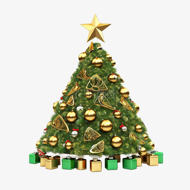 dai 圣诞树装饰节日加密货币