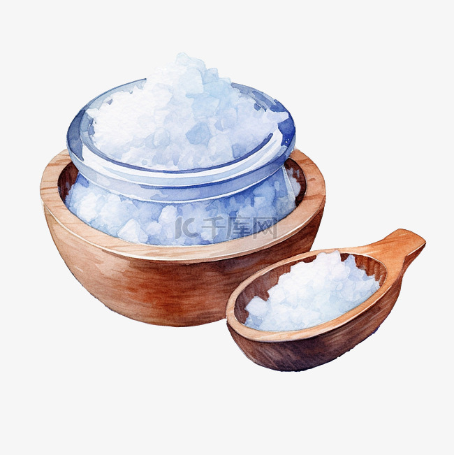 水彩温泉盐