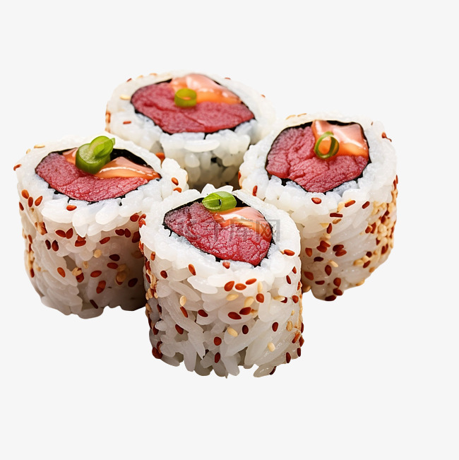 金枪鱼卷寿司 日本料理 亚洲美