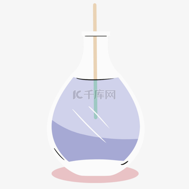 紫色香薰香水