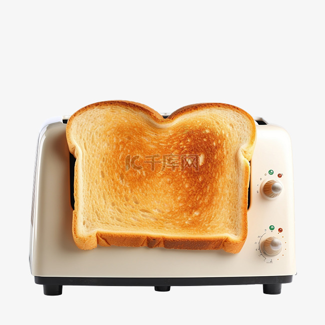 烤面包机面包早餐