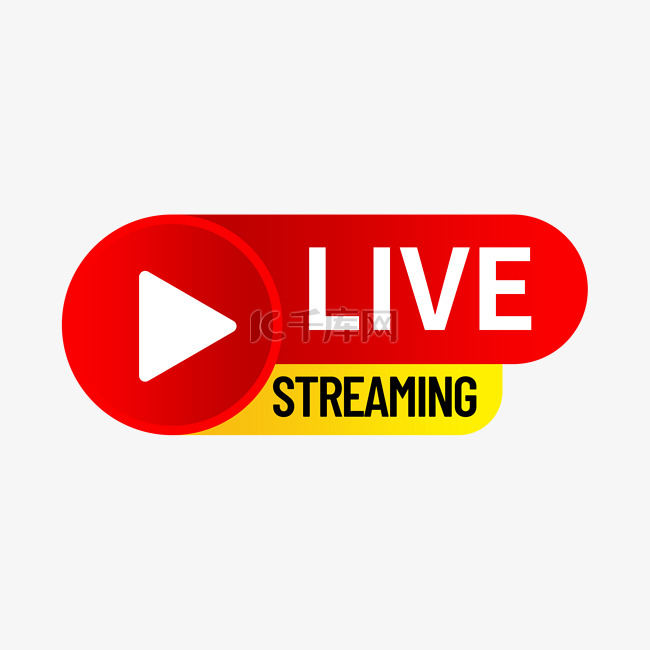 live streaming直播框红色