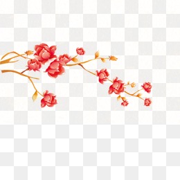 一枝梅花
