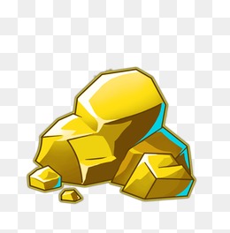金钱元素金币元素 金块