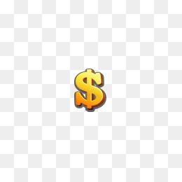金钱财富 $ 美金符号