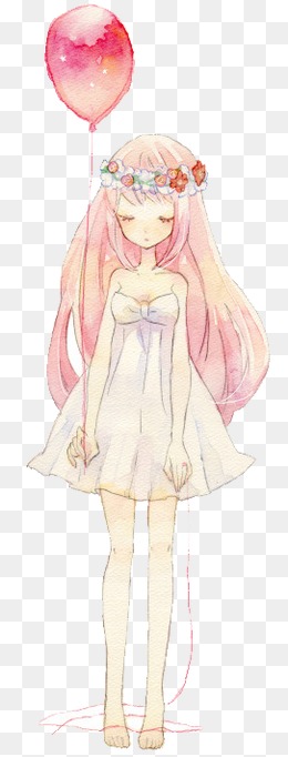 卡通人物 小女孩