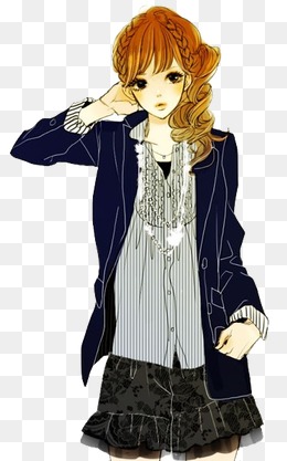 卡通人物 小女孩