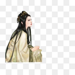古代美女素材图片免费下载_高清png_千库网(图片编号