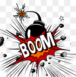 boom涂鸦爆炸素材