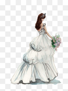 婚纱插图_ppt插图(3)