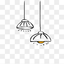 简笔画灯