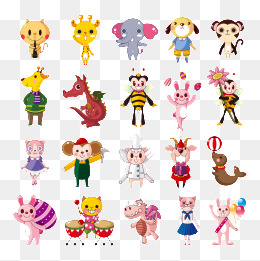 卡通手绘-设计元素_免费PNG图片素材库588k