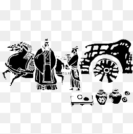 古代马车素材图片免费下载_高清卡通手绘png_千库网