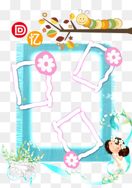 卡通儿童成长相册回忆