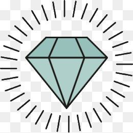 矢量手绘钻石图片背景素材免费下载,图片编号