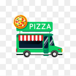 美食车_设计元素_美食车图片背景素材大全_千