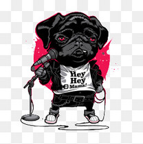 彩墨校园文化艺术节晚会海报背景素材背景图片